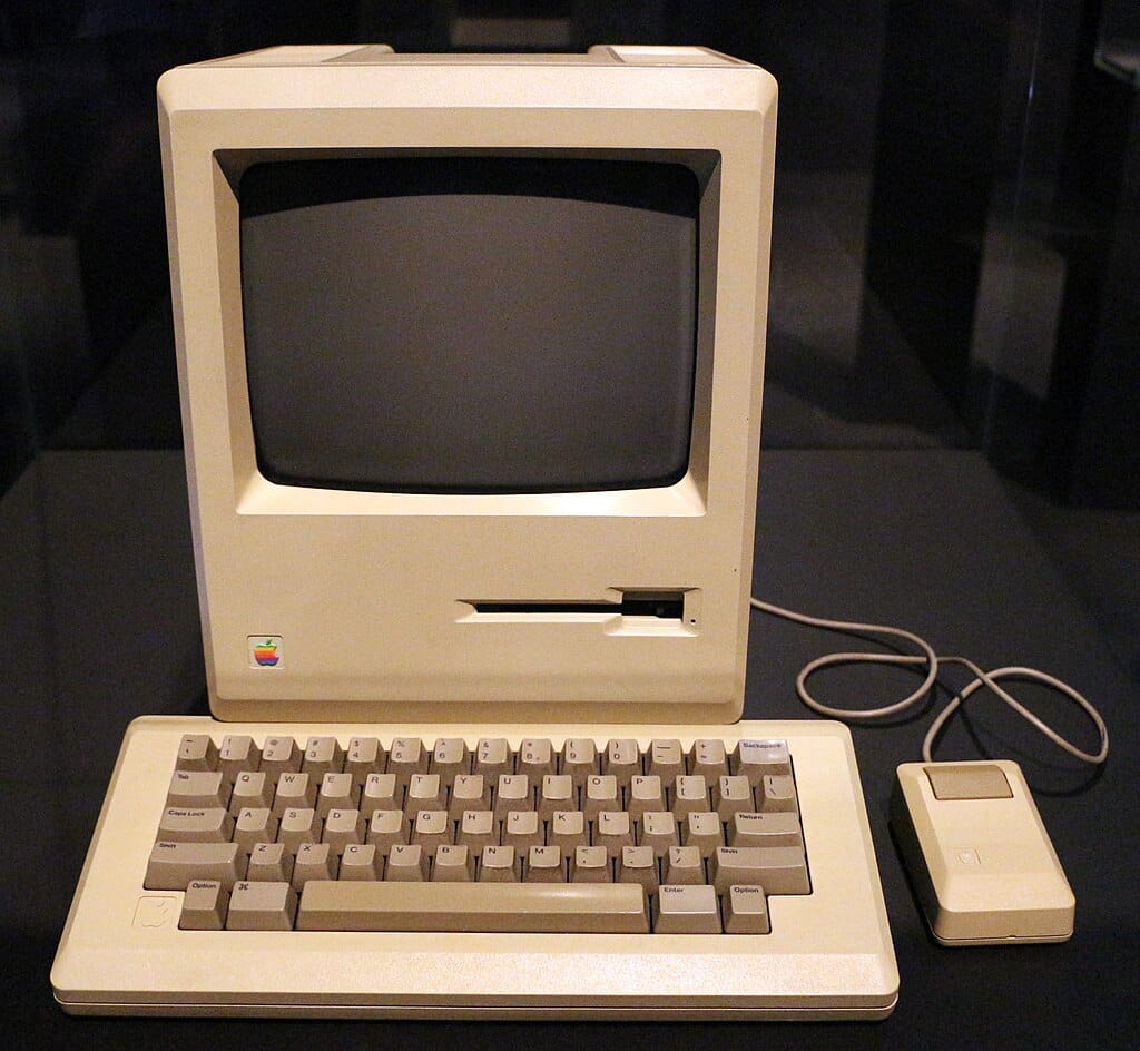 The first mass-market personal computer to feature an integral graphical user interface and mouse, the Macintosh