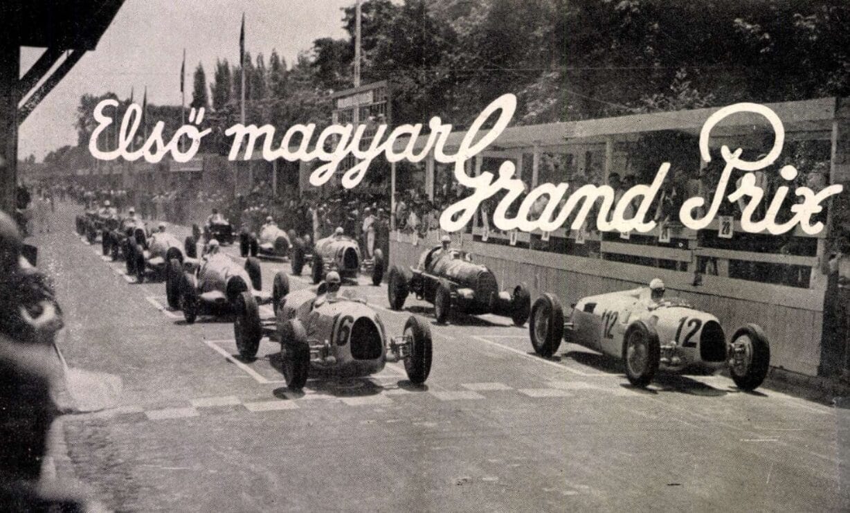 The first Hungarian Grand Prix in Népliget